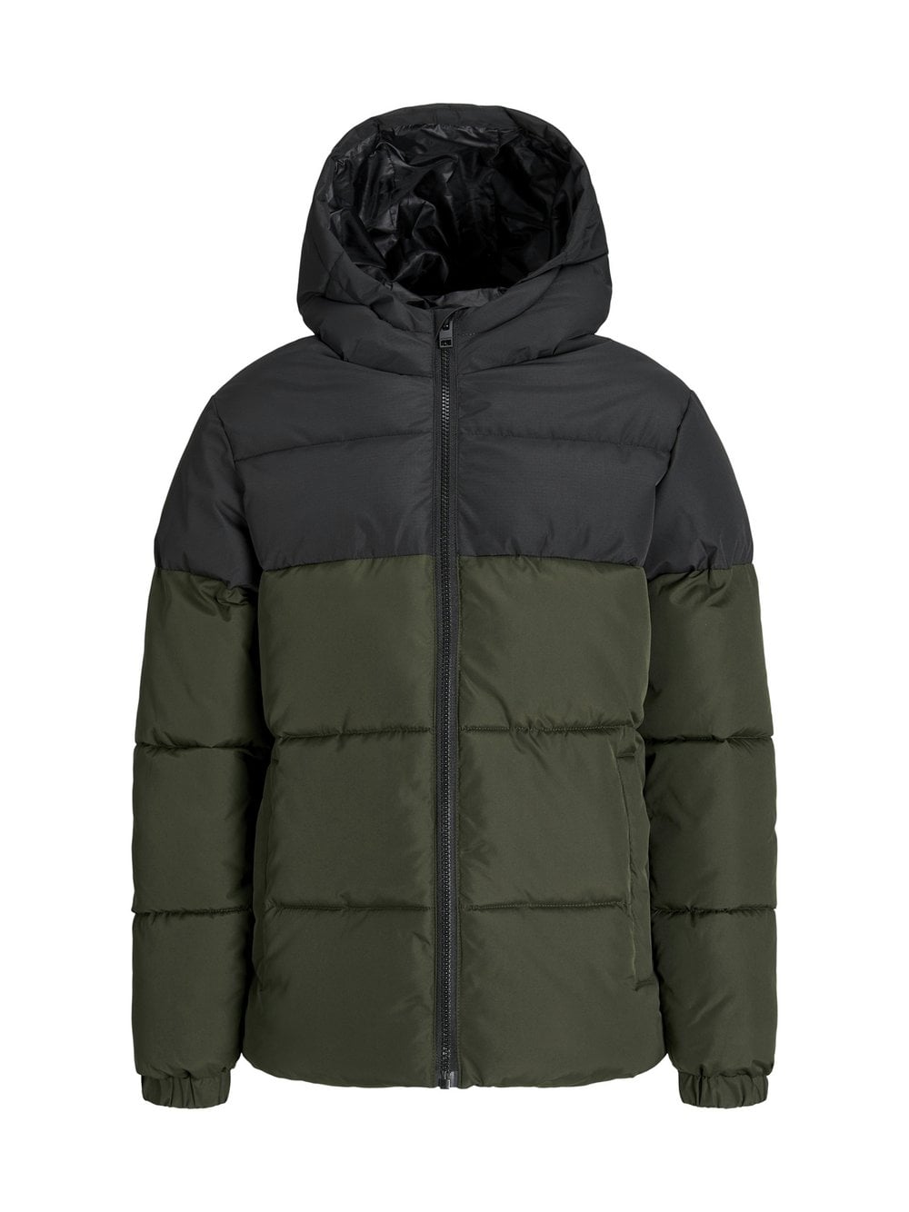 Jack & Jones Junior Jacke Jungen grün gestreift, 152