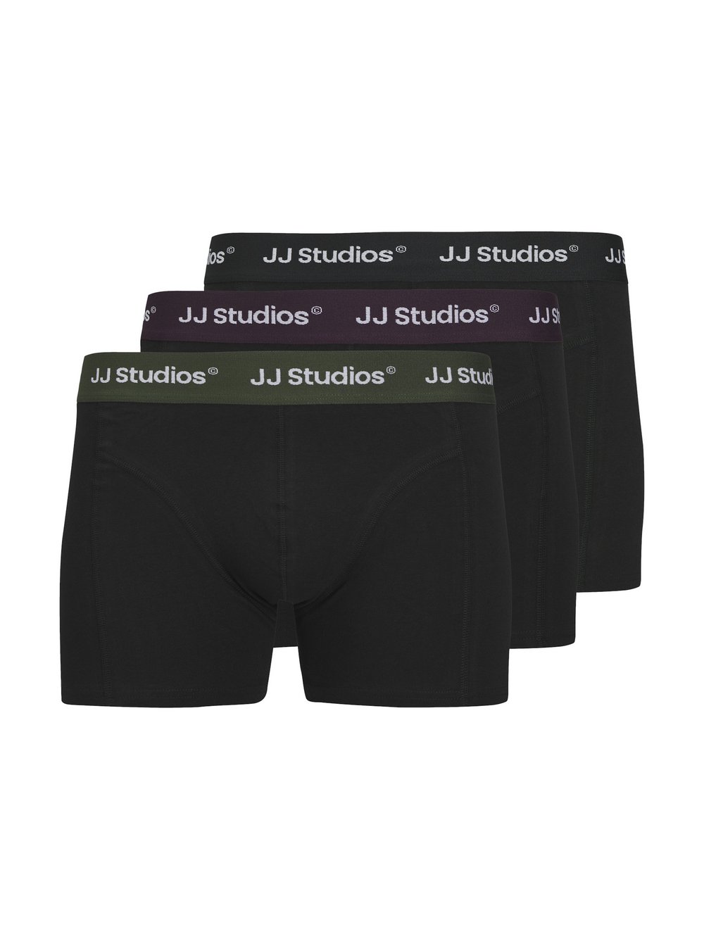Thumbnail - Jack & Jones Junior Boxershorts Jungen Baumwolle schwarz, 152