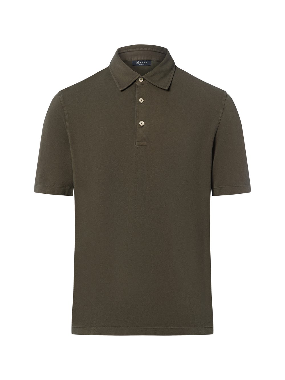 MAERZ Poloshirt Herren Baumwolle grün, 52