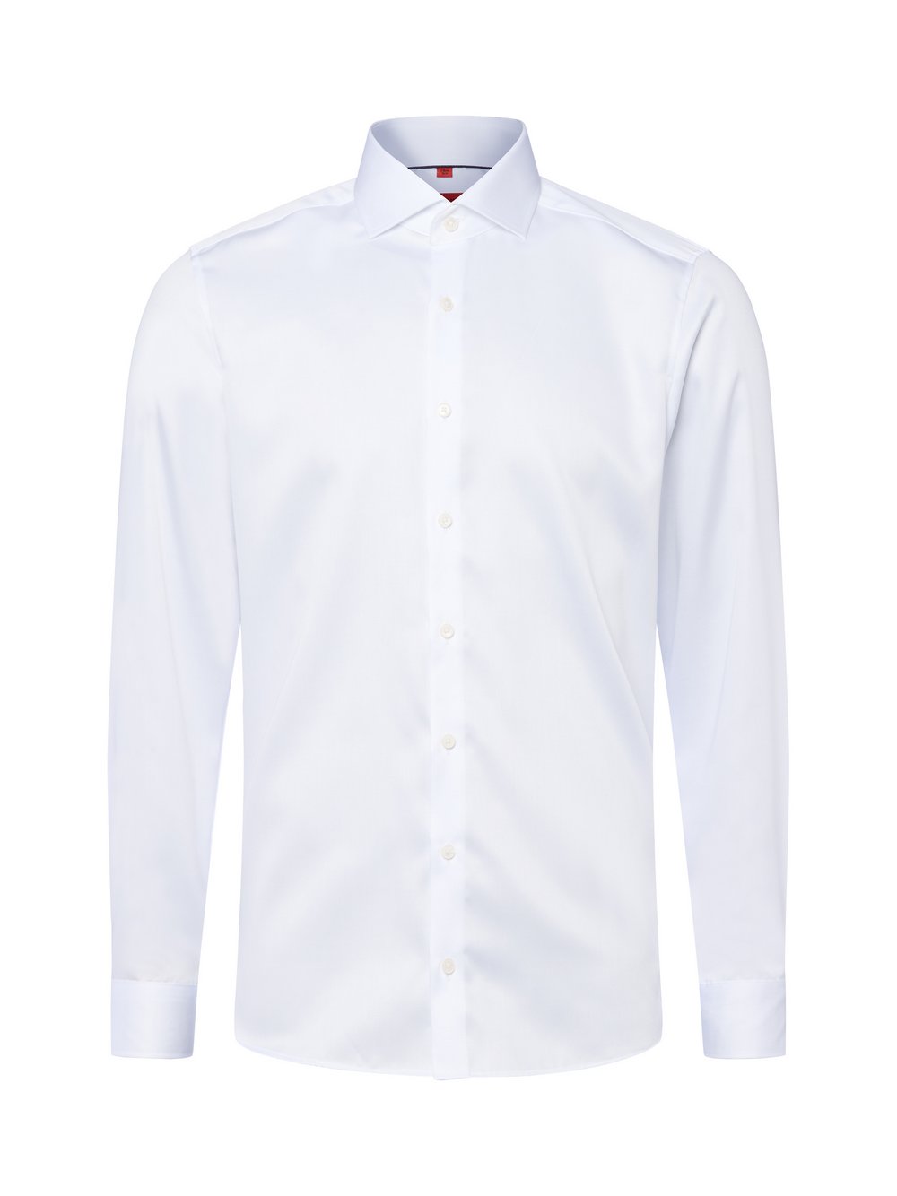 Finshley & Harding Hemd Herren Slim Fit Baumwolle weiß, 42