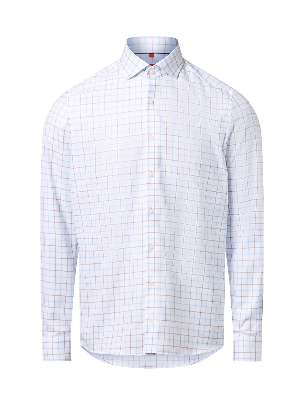 Finshley & Harding Hemd Herren Slim Fit Baumwolle mehrfarbig kariert, 41