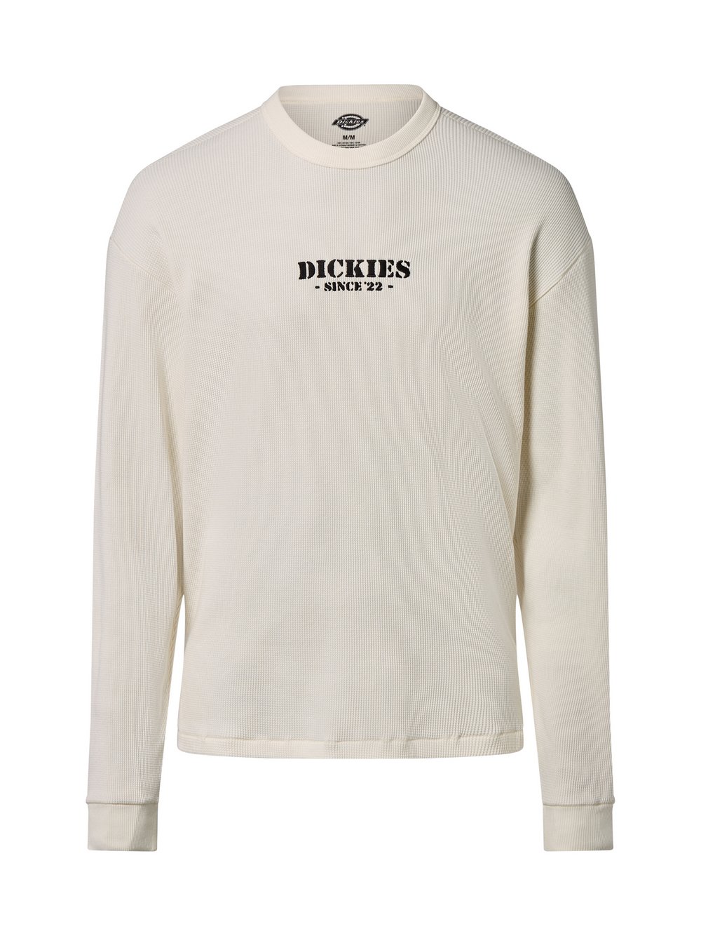 Dickies Langarmshirt Herren Baumwolle weiß, XS