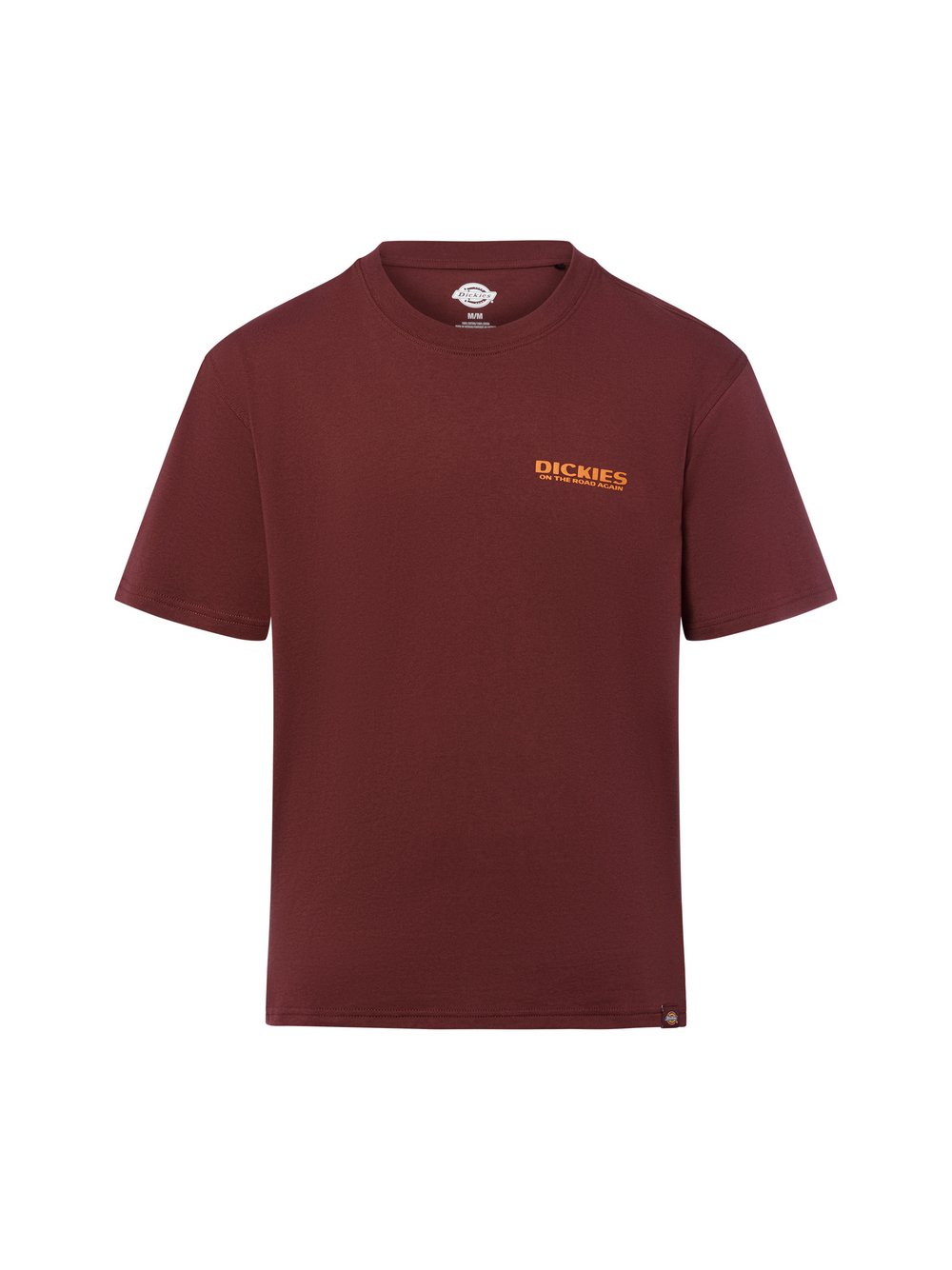 Dickies T-Shirt Herren Baumwolle rot bedruckt, XS