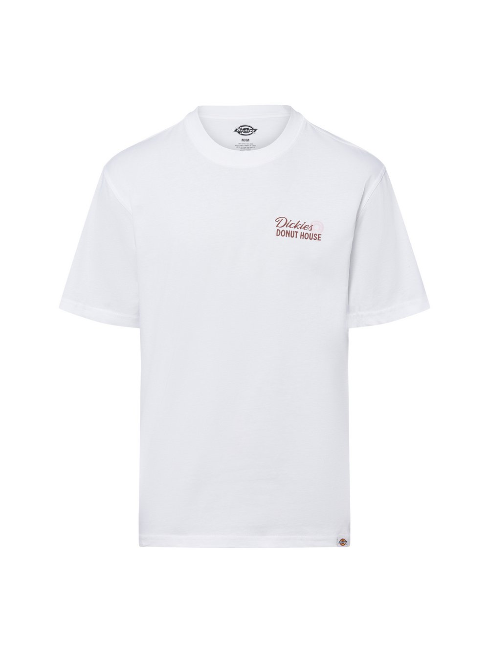 Dickies T-Shirt Herren Baumwolle weiß bedruckt, S