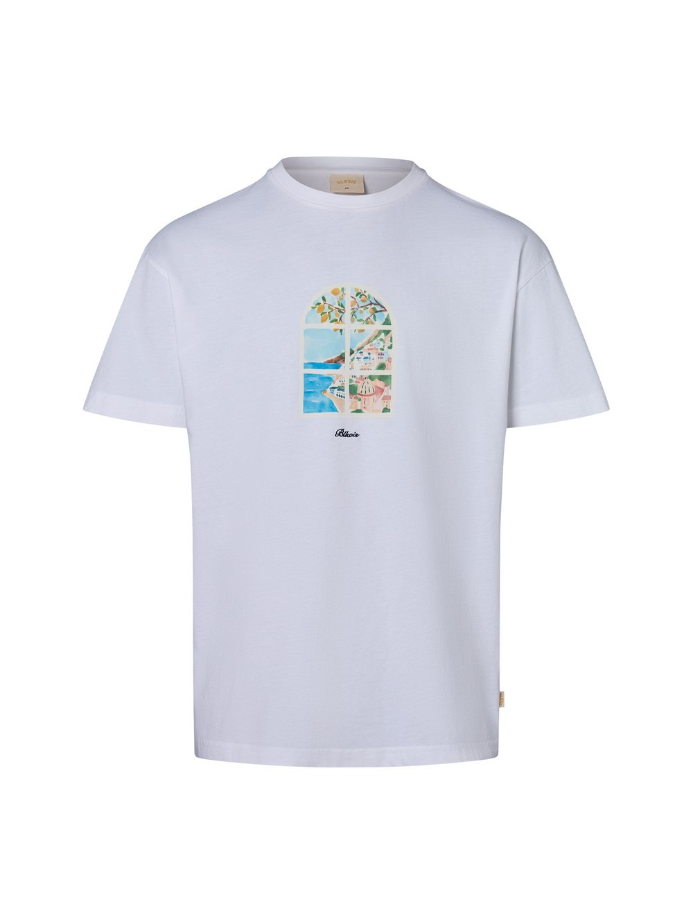 BLKVIS T-Shirt Herren Baumwolle weiß, XL