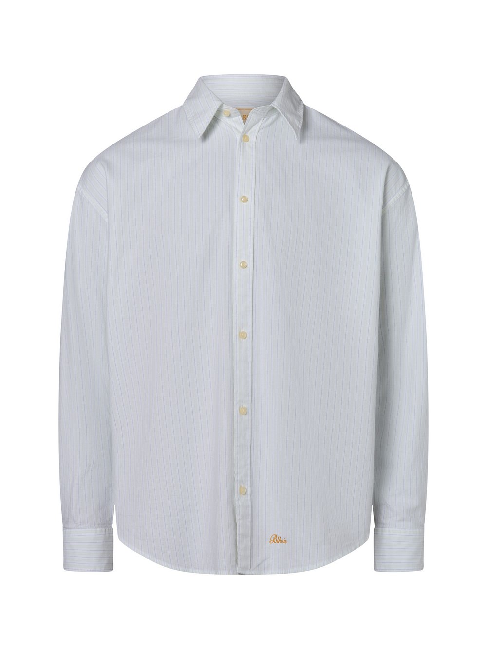 BLKVIS Hemd Herren Regular Fit Baumwolle mehrfarbig gestreift, XXL