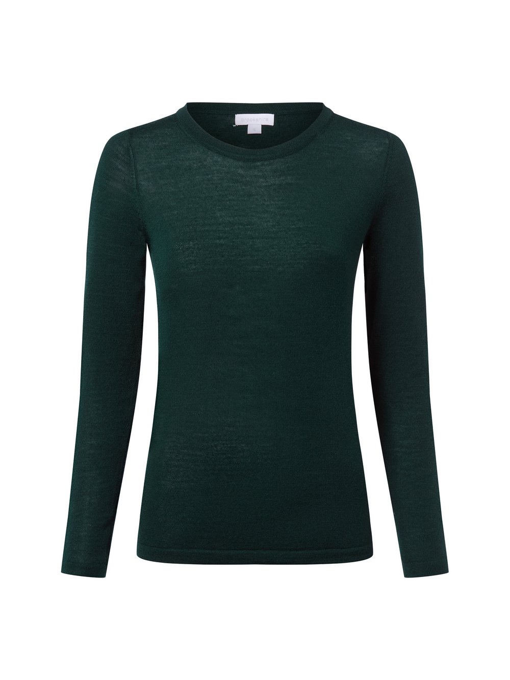 brookshire Wollpullover aus Merino Damen Wolle grün, M