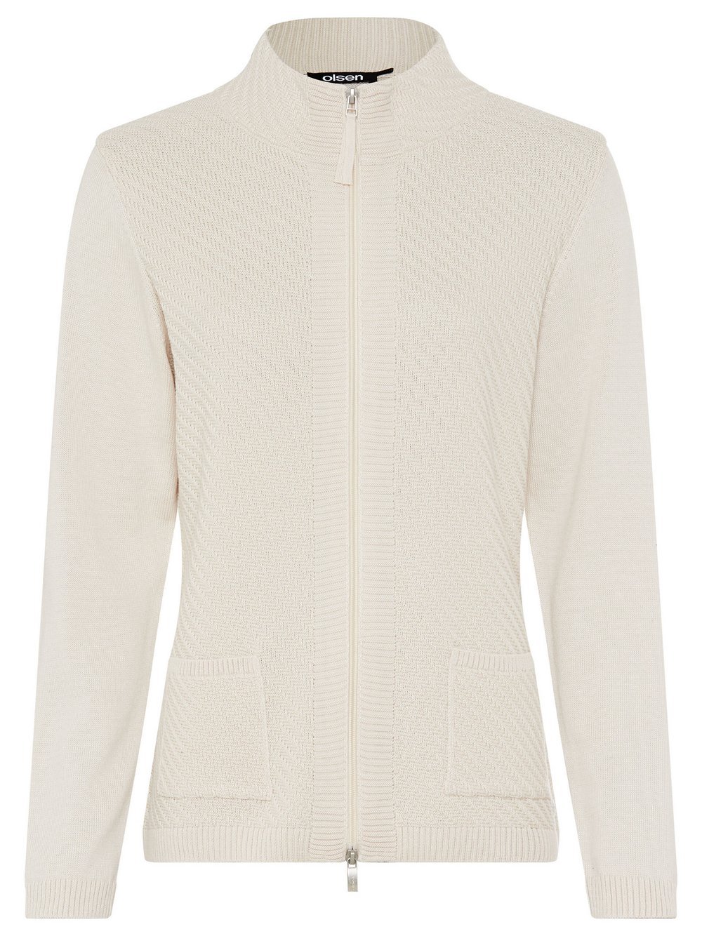 Olsen Cardigan Damen Baumwolle beige, 38