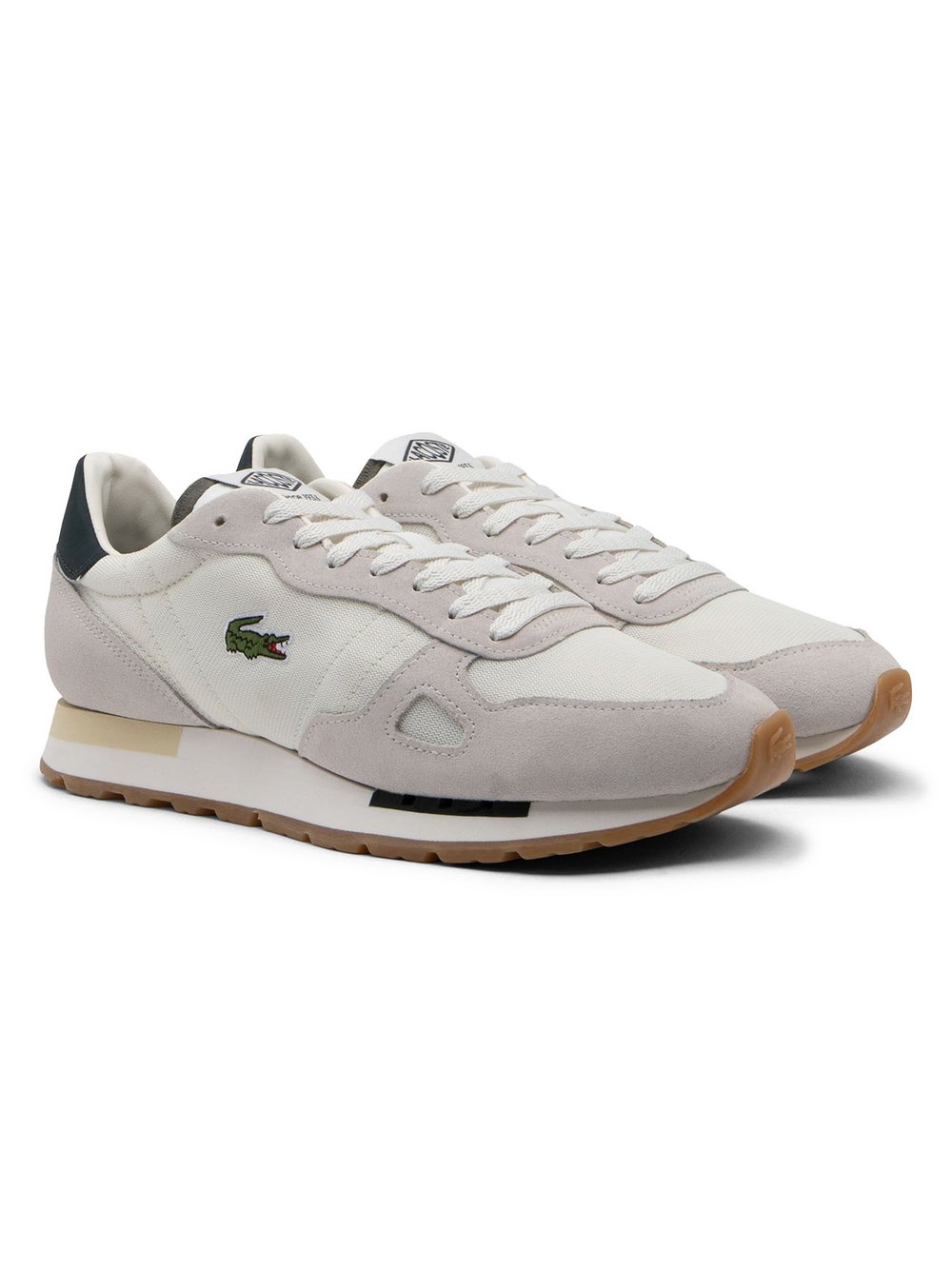 Lacoste Sneaker Herren Leder mehrfarbig, 42