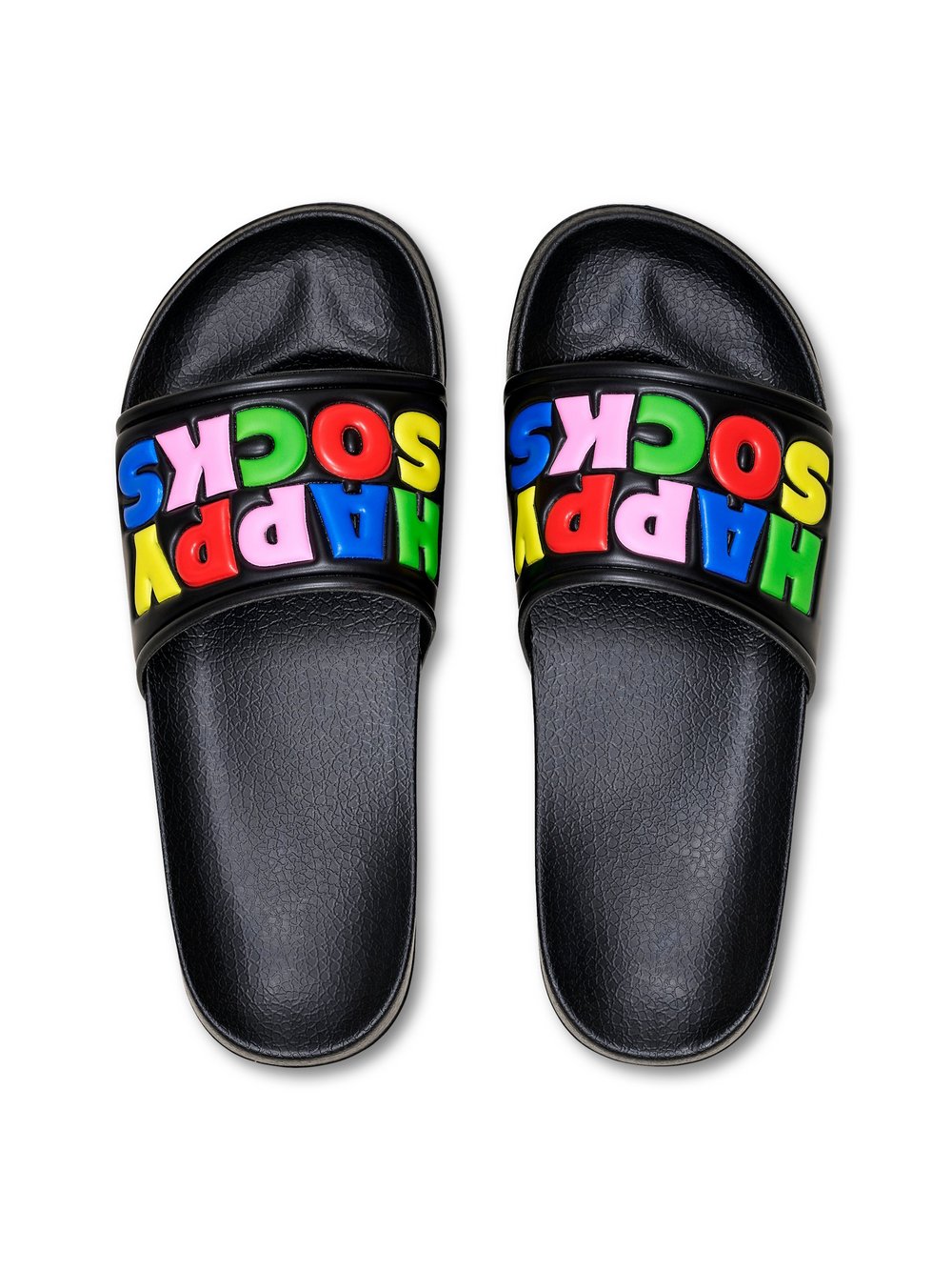 Happy Socks Sandalen Damen schwarz gemustert, 38-39