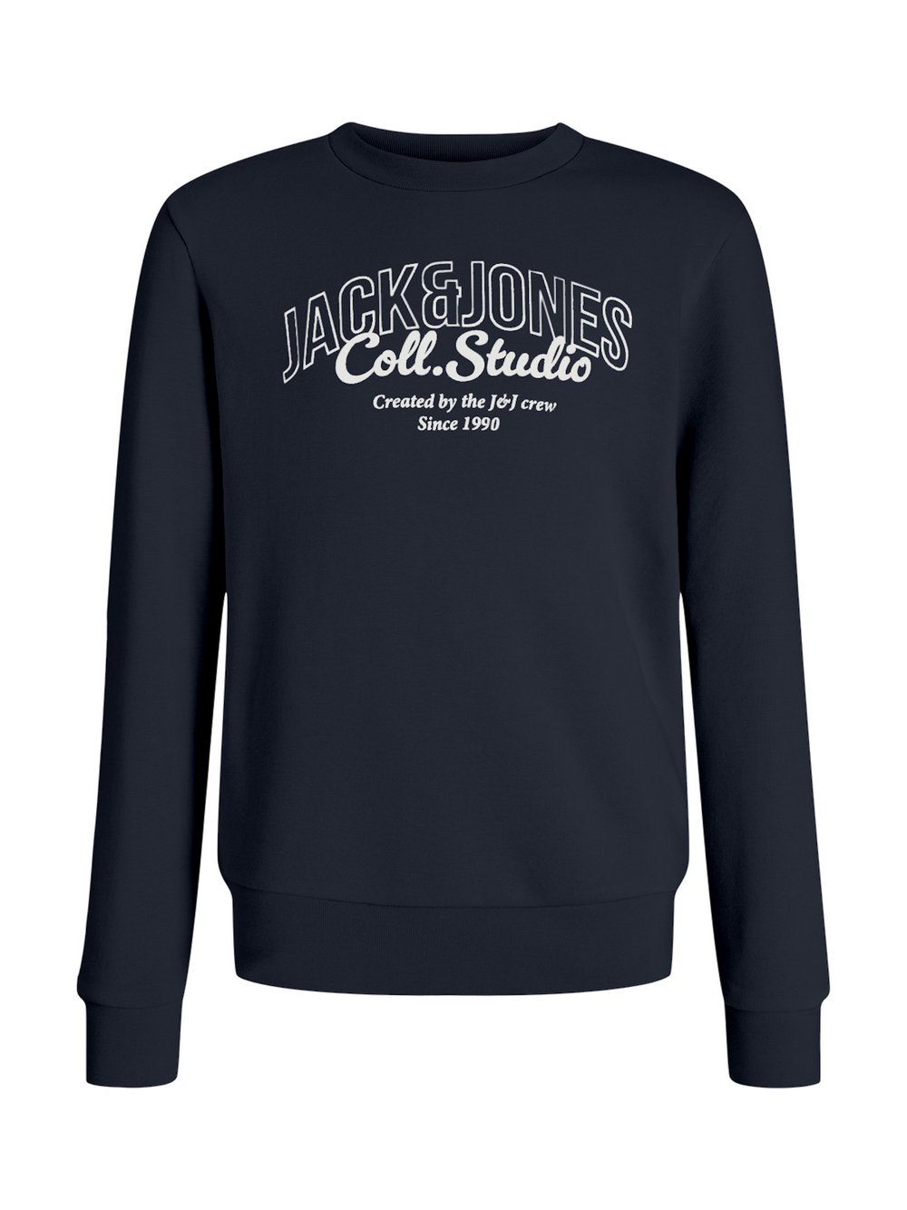 Jack & Jones Junior Sweatshirt Jungen Baumwolle blau bedruckt, 128