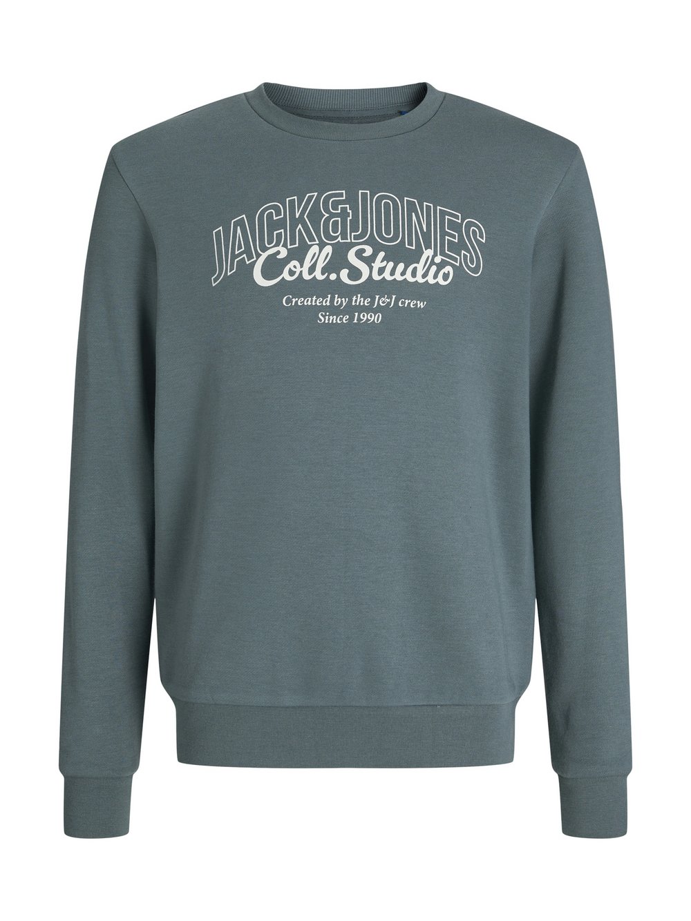 Jack & Jones Junior Sweatshirt Jungen Baumwolle grau bedruckt, 104