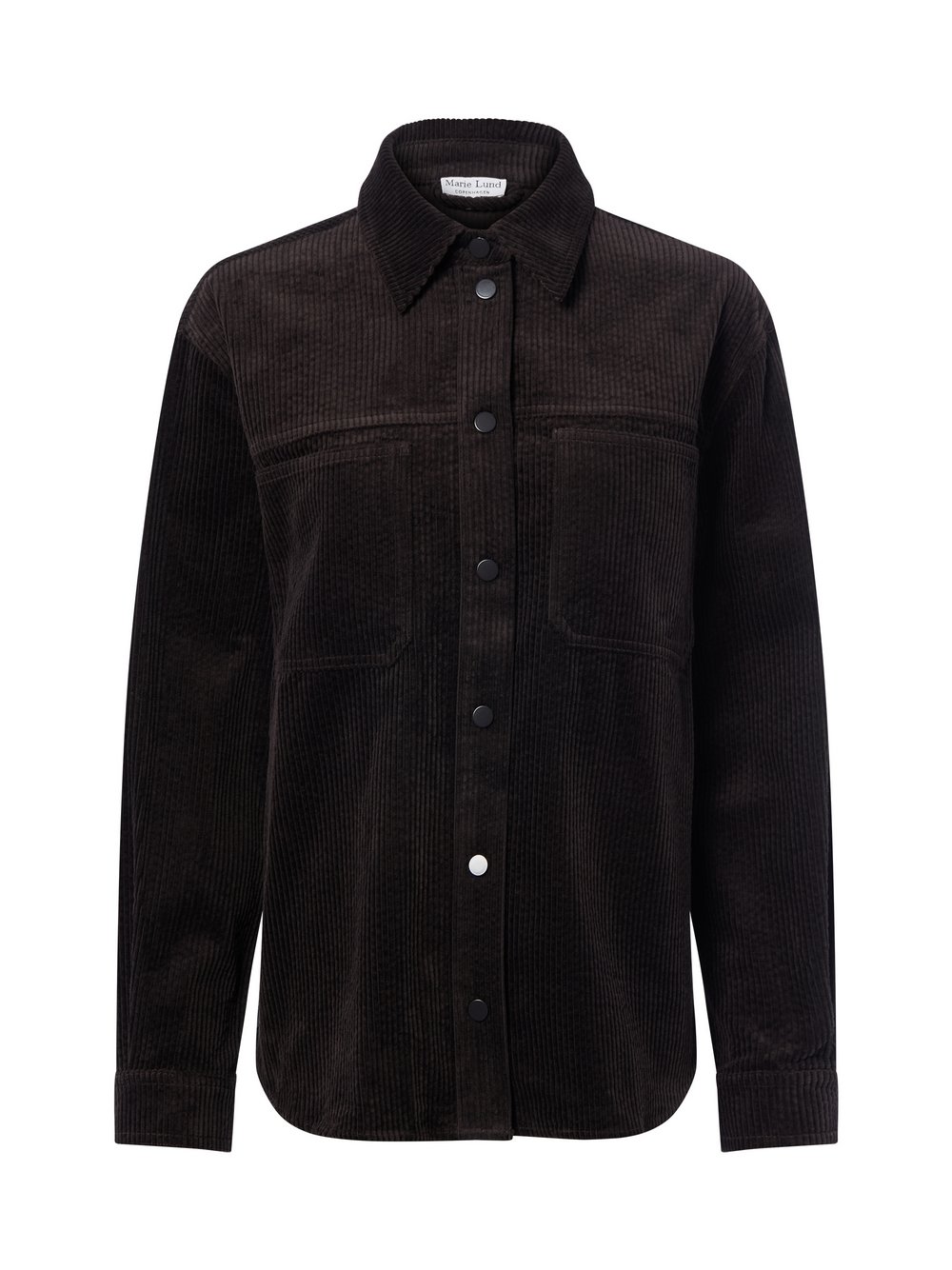 Marie Lund Overshirt Damen Cord braun, L