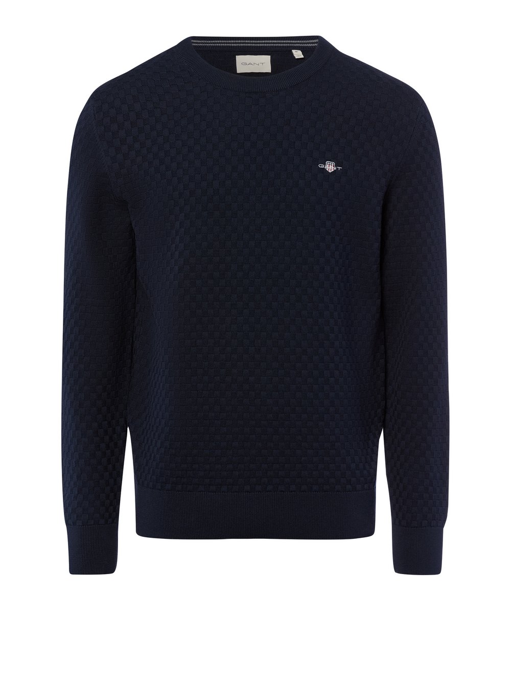 Gant Strickpullover Herren Baumwolle blau, M
