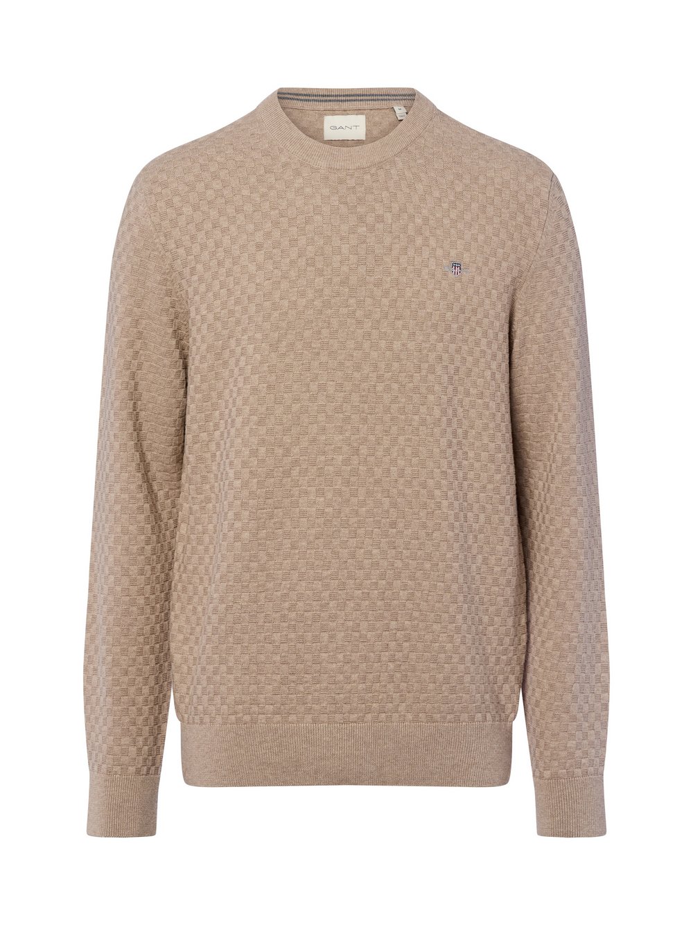 Gant Strickpullover Herren Baumwolle braun, L