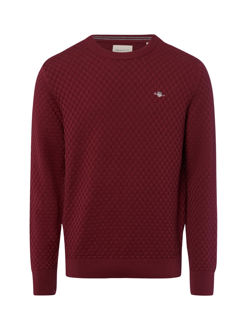 Gant Strickpullover Herren Baumwolle rot, XXL
