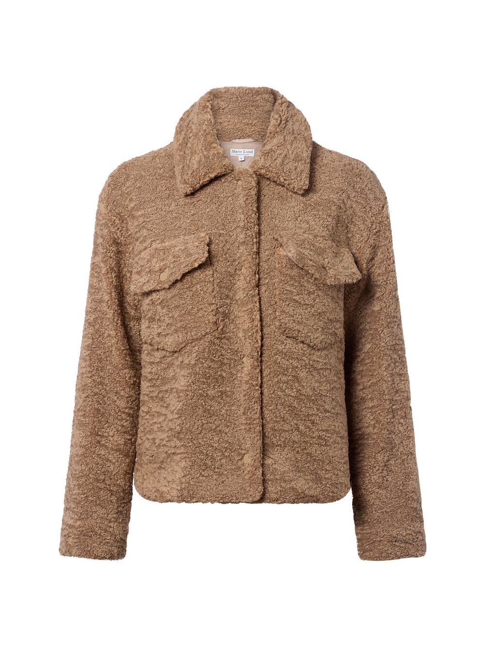 Marie Lund Teddyjacke Damen braun, M