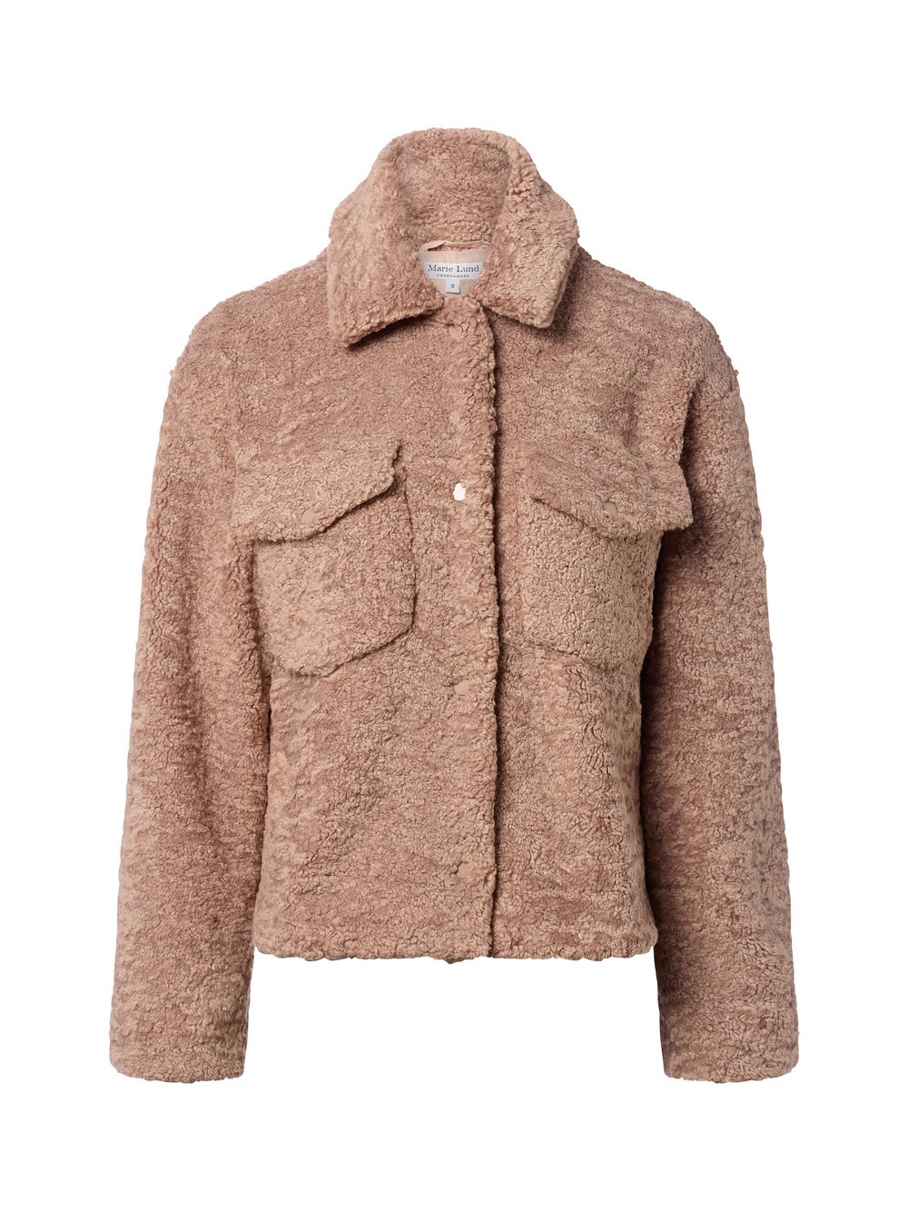Marie Lund Teddyjacke Damen rosa, M