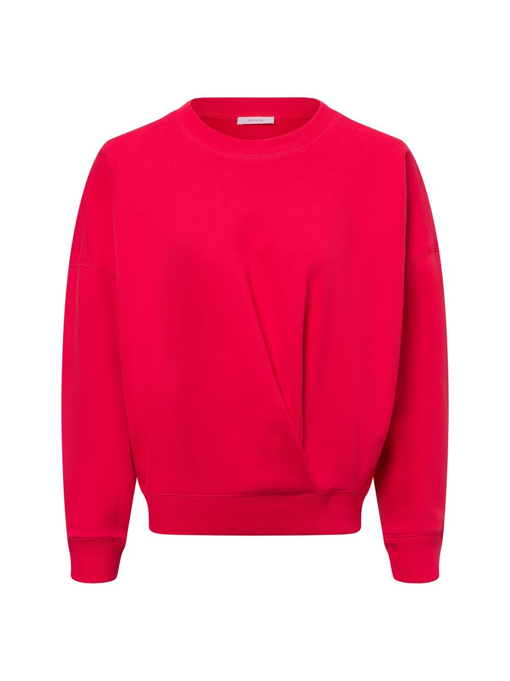 Opus Sweatshirt Damen Baumwolle rot, 36