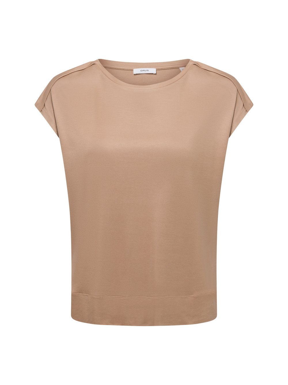 Opus T-Shirt Damen Viskose braun, 42