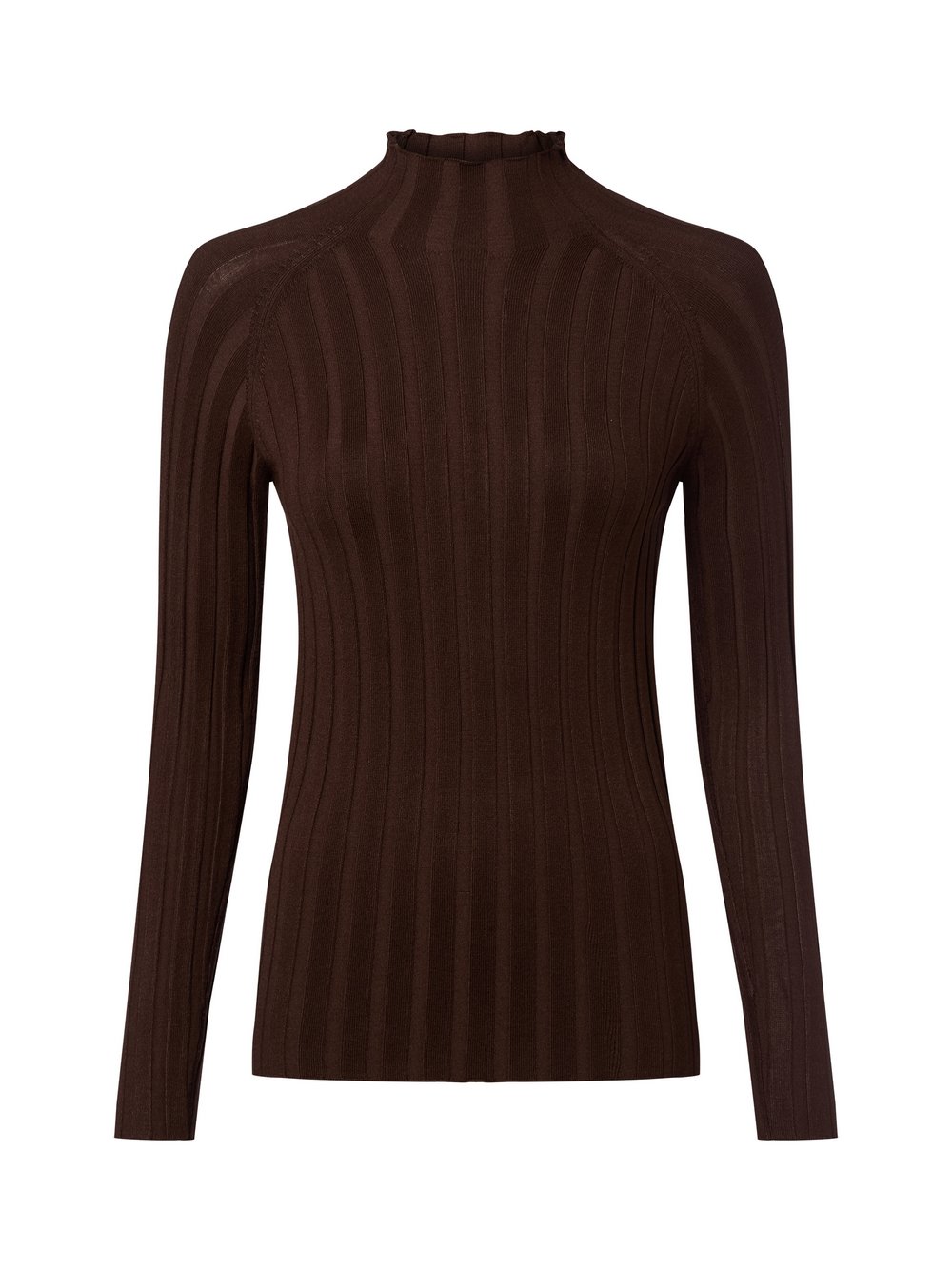 Marie Lund Strickpullover Damen Grobstrick braun, XL