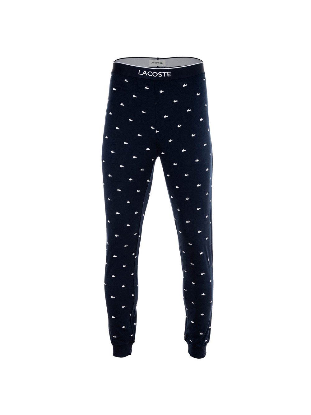 Thumbnail - Lacoste Pyjama Herren Baumwolle blau gemustert, XXL