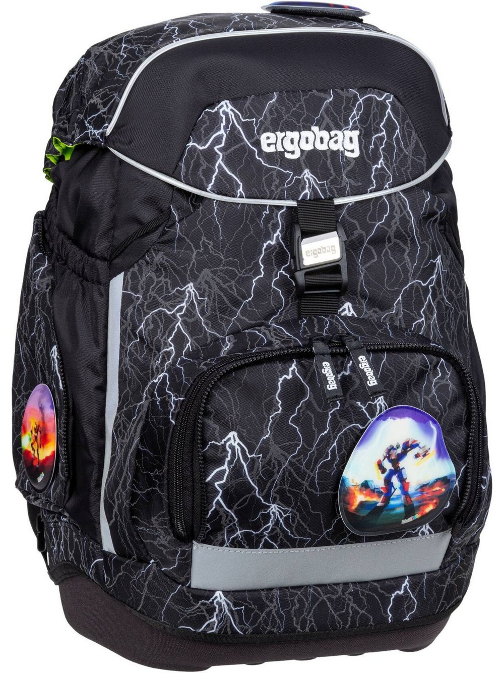 Thumbnail - ergobag Schulranzen Kinder mehrfarbig gemustert, ONE SIZE