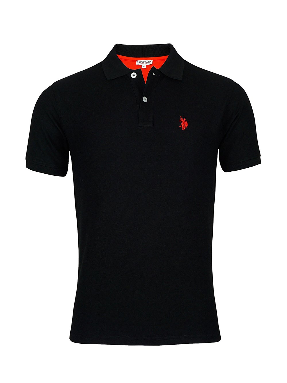 U.S. Polo Assn. Poloshirt Herren Baumwolle schwarz, XXXL