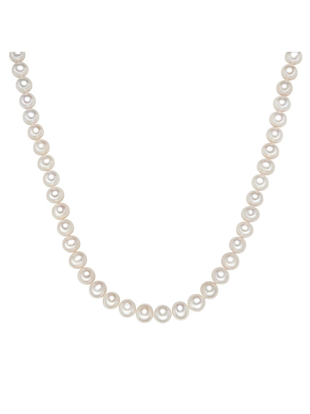 Thumbnail - Valero Pearls Perlen-Kette Damen weiß, 45