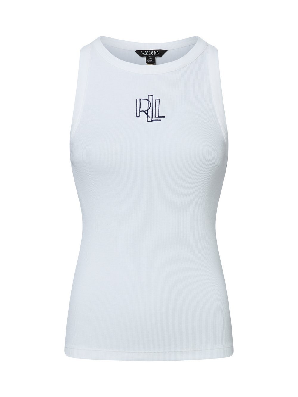 Lauren Ralph Lauren Top Damen Baumwolle weiß, M