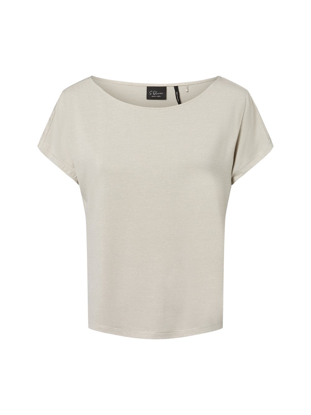s.Oliver BLACK LABEL T-Shirt Damen Viskose silber, 36
