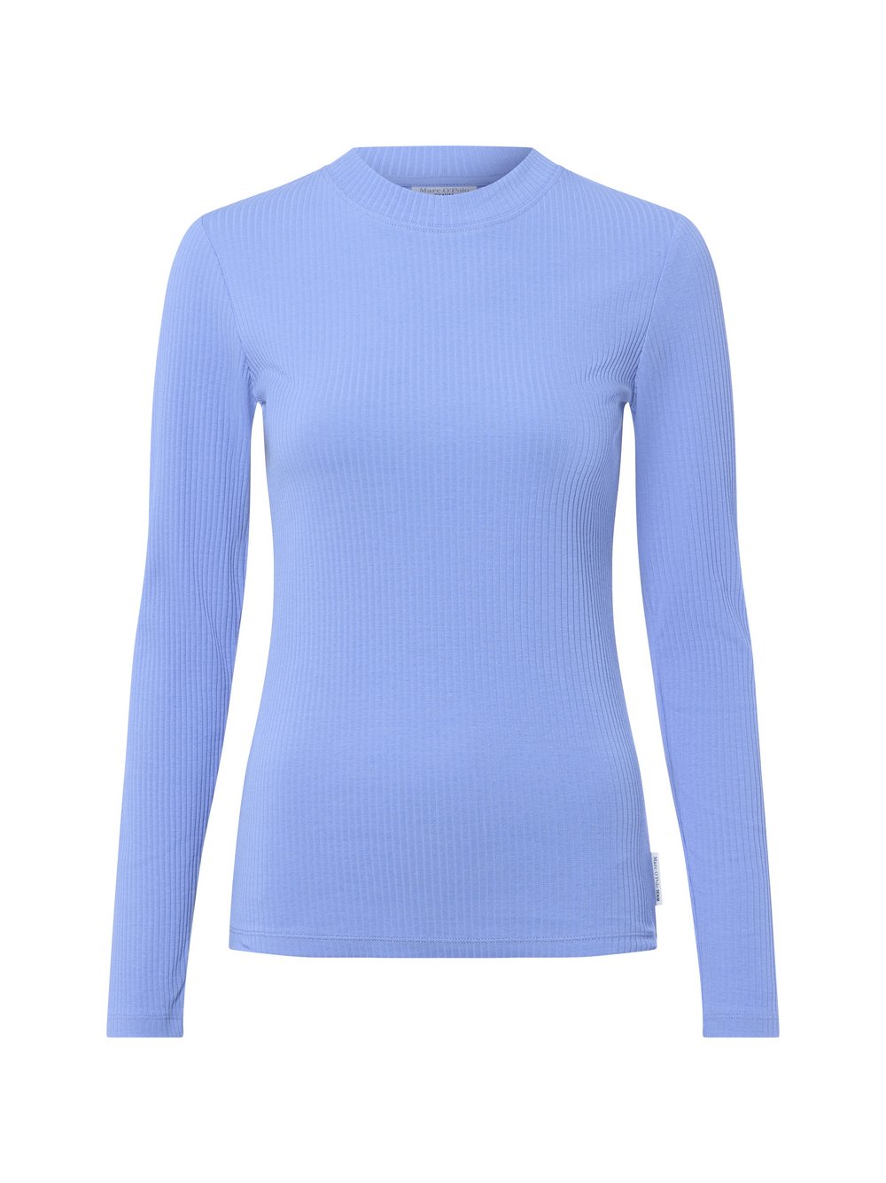 Marc O'Polo Denim Langarmshirt Damen Baumwolle blau, XS
