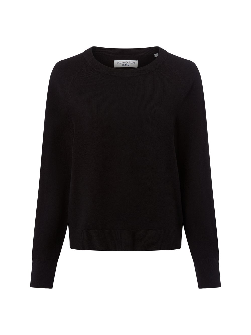 Marc O'Polo Denim Strickpullover Damen Feinstrick schwarz, S