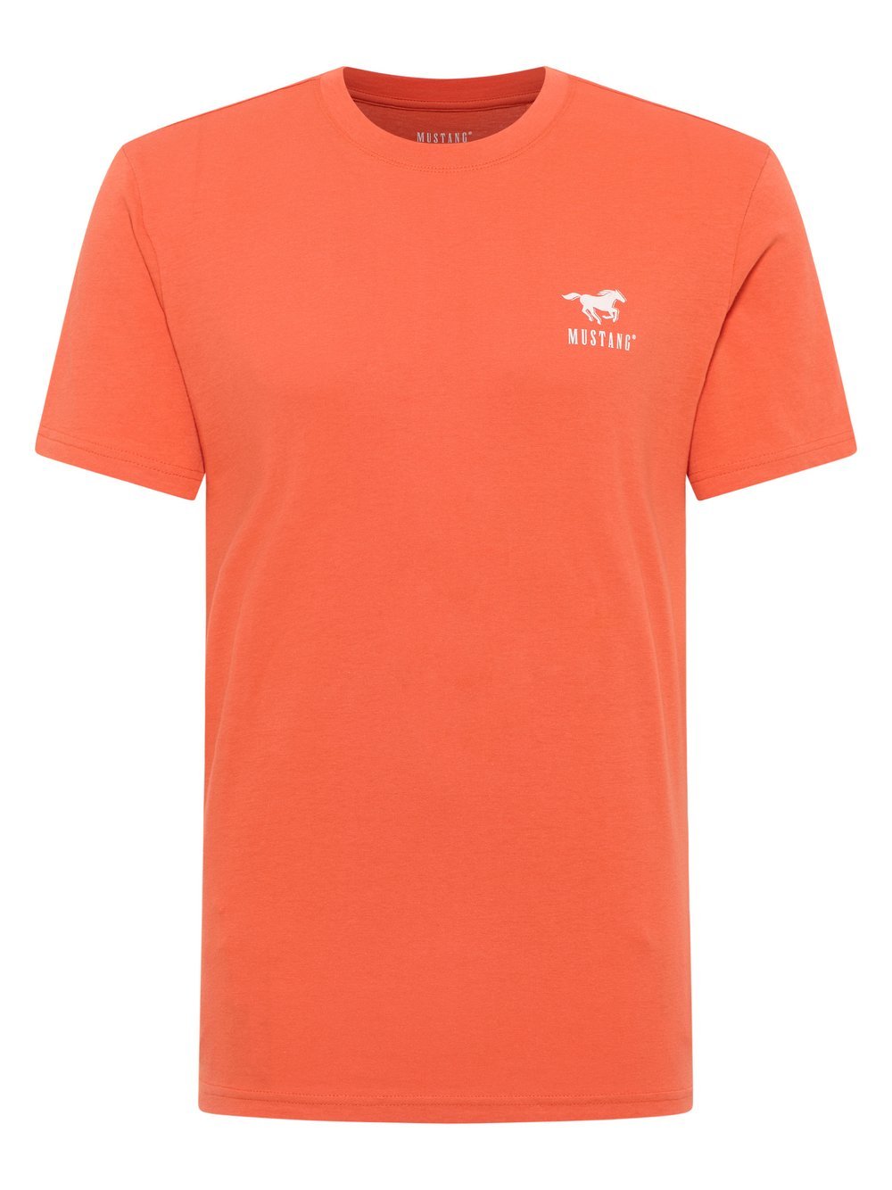 Mustang T-Shirt Herren Baumwolle orange, L