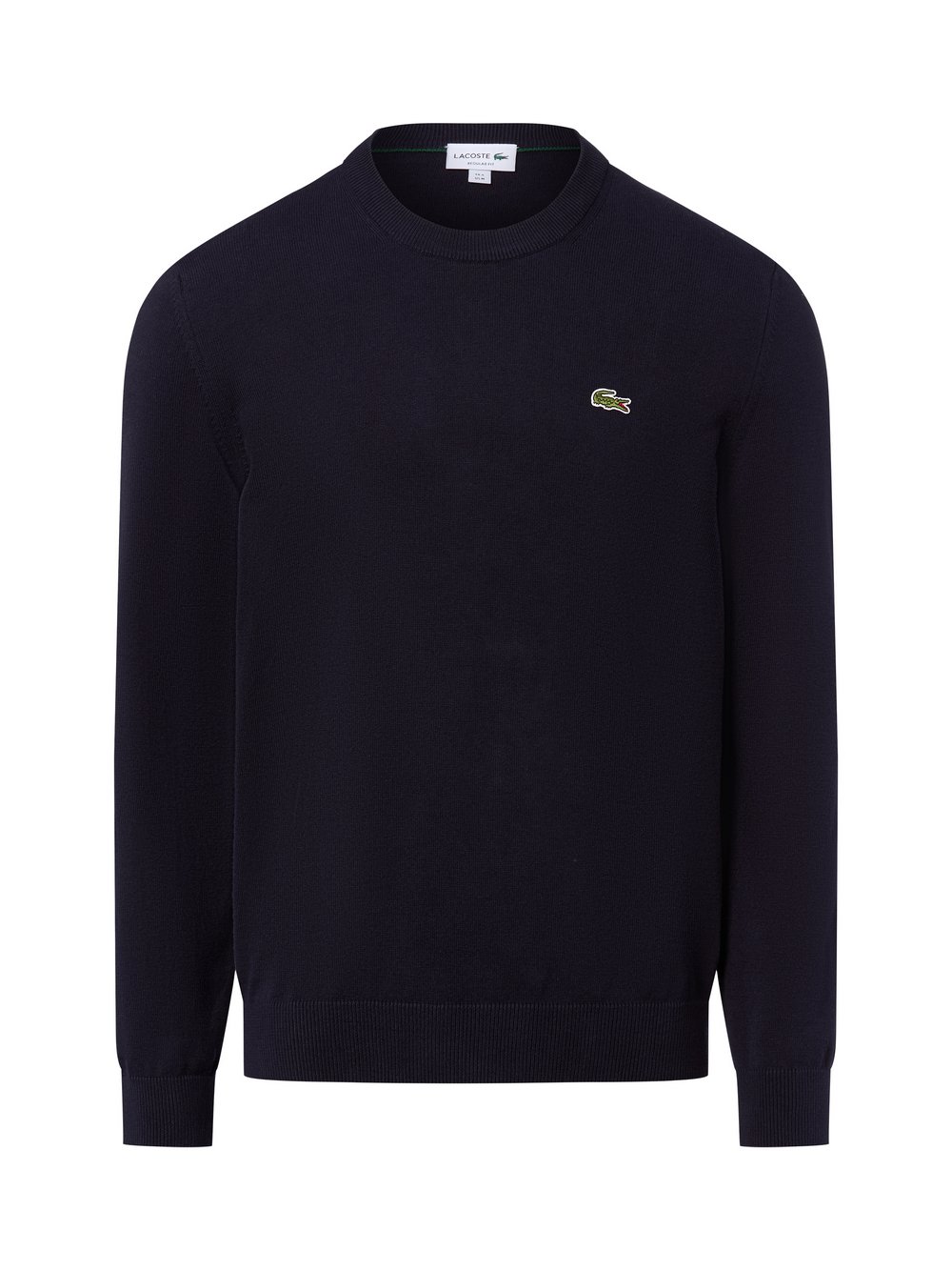 Lacoste Feinstrickpullover Herren Baumwolle blau, 7