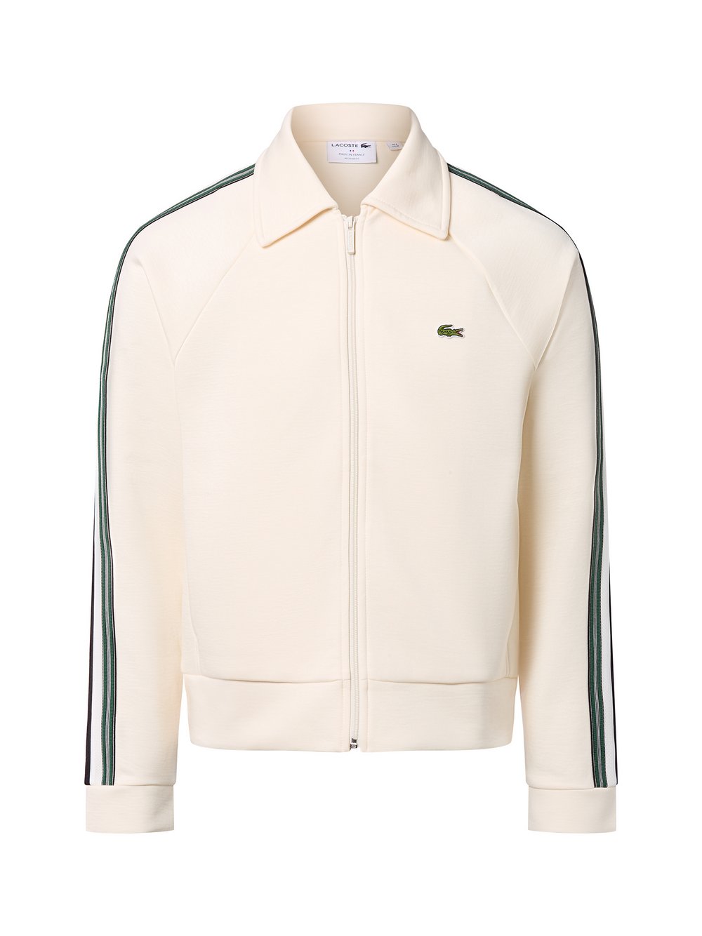 Lacoste Sweatjacke Herren Baumwolle weiß, 5