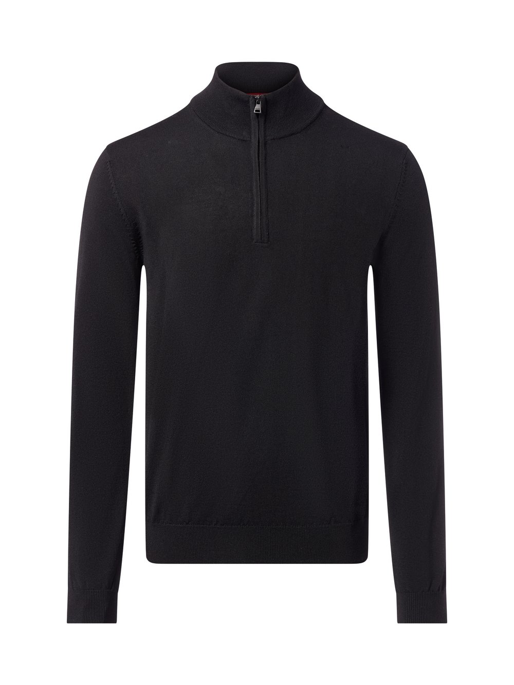 Thumbnail - HUGO Troyer-Pullover Herren Feinstrick schwarz, S