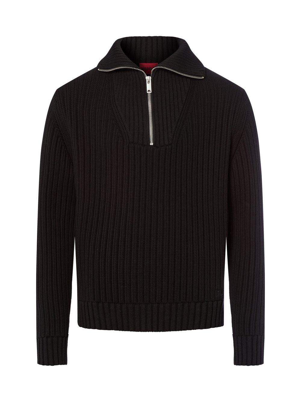HUGO Troyer Herren Baumwolle schwarz, S