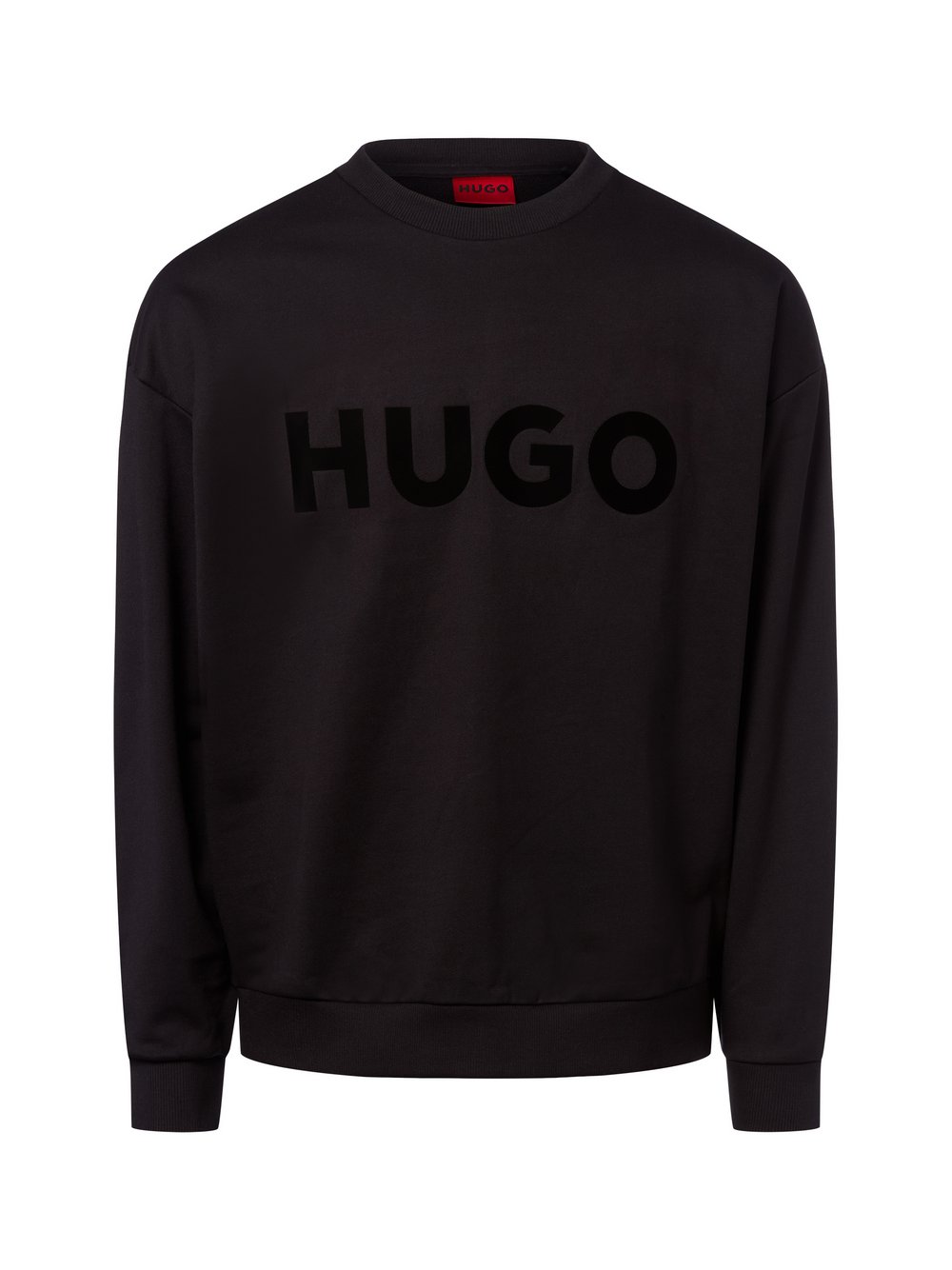 Thumbnail - HUGO Sweatshirt Herren Baumwolle schwarz, S