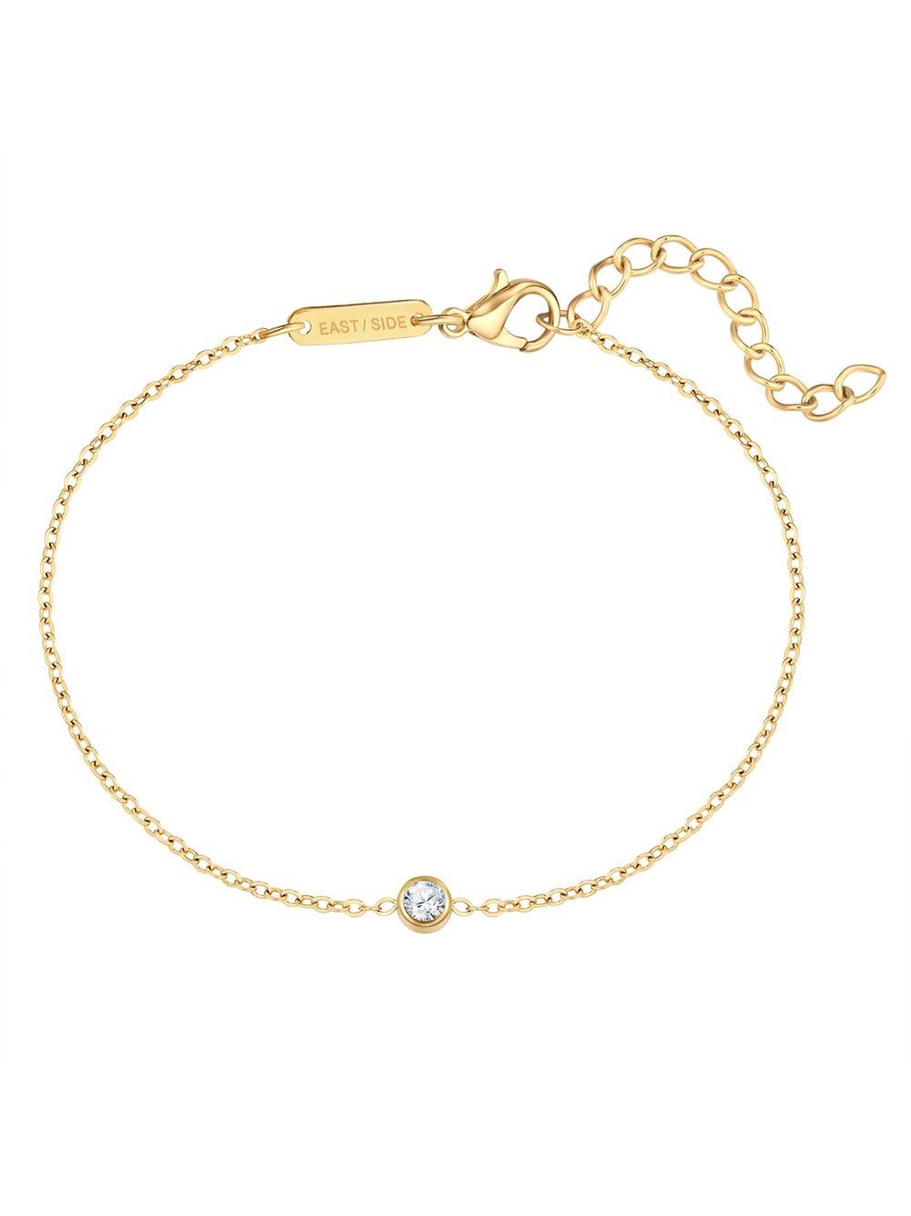 Eastside Armband Damen Edelstahl gold, ONE SIZE