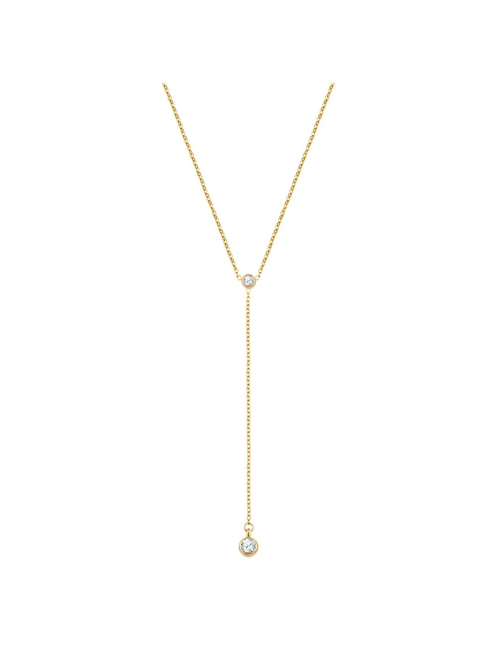 Eastside Halskette - Damen Edelstahl gold, ONE SIZE
