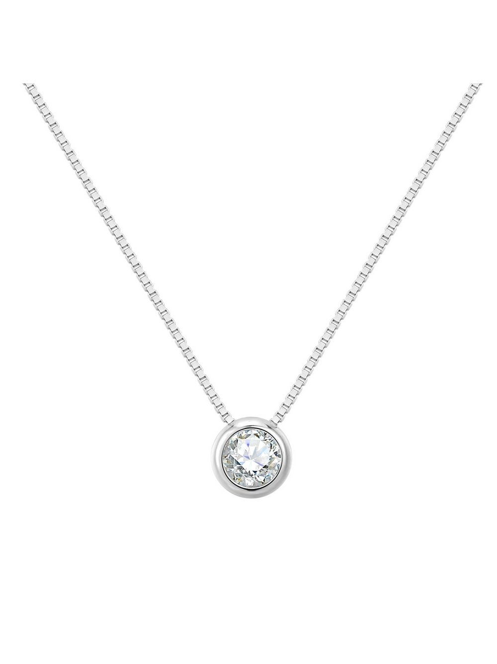 Rafaela Donata Halskette Damen Sterlingsilber silber, ONE SIZE