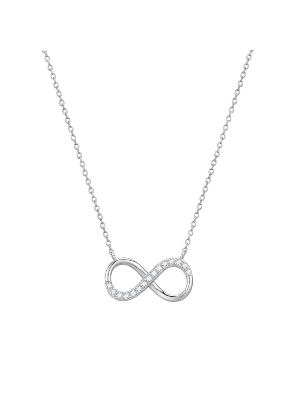Rafaela Donata Halskette Damen Sterlingsilber silber, ONE SIZE