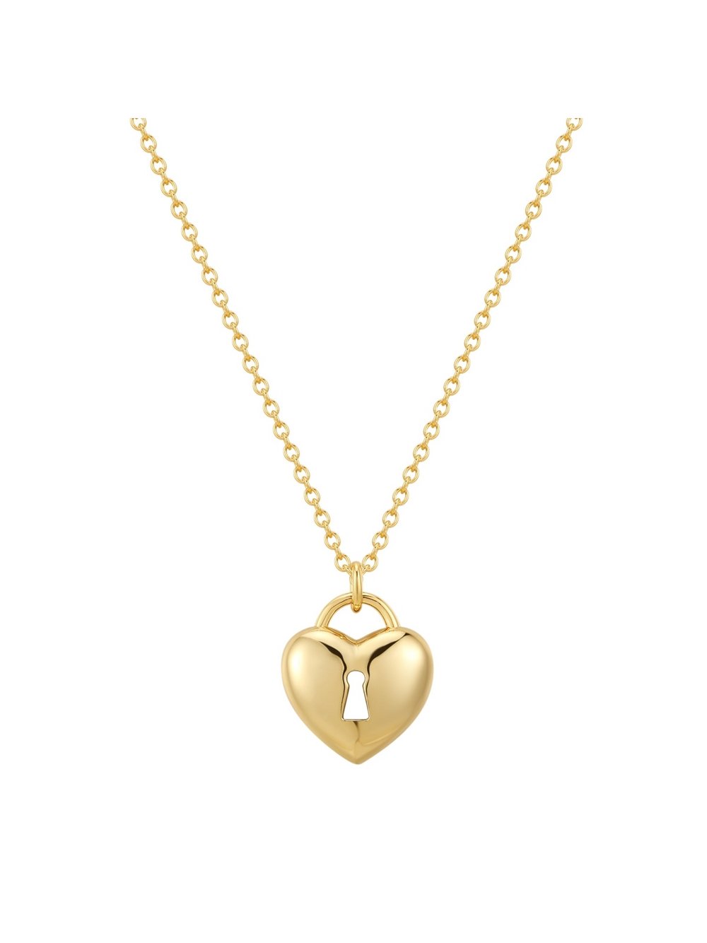 Rafaela Donata Halskette Damen Sterlingsilber gold, ONE SIZE