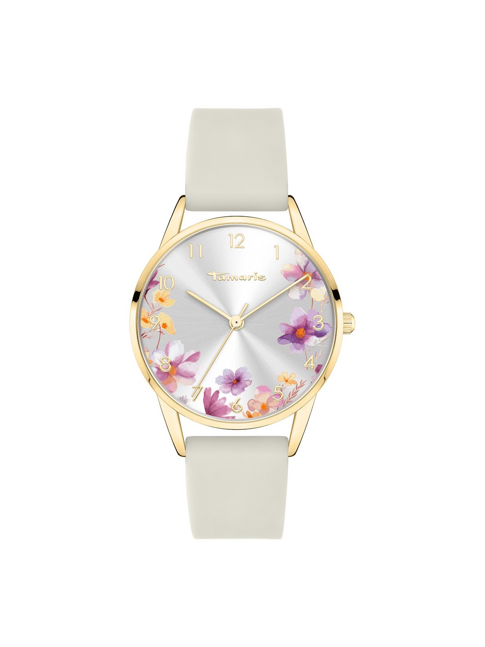 Tamaris Armbanduhr Damen beige, ONE SIZE