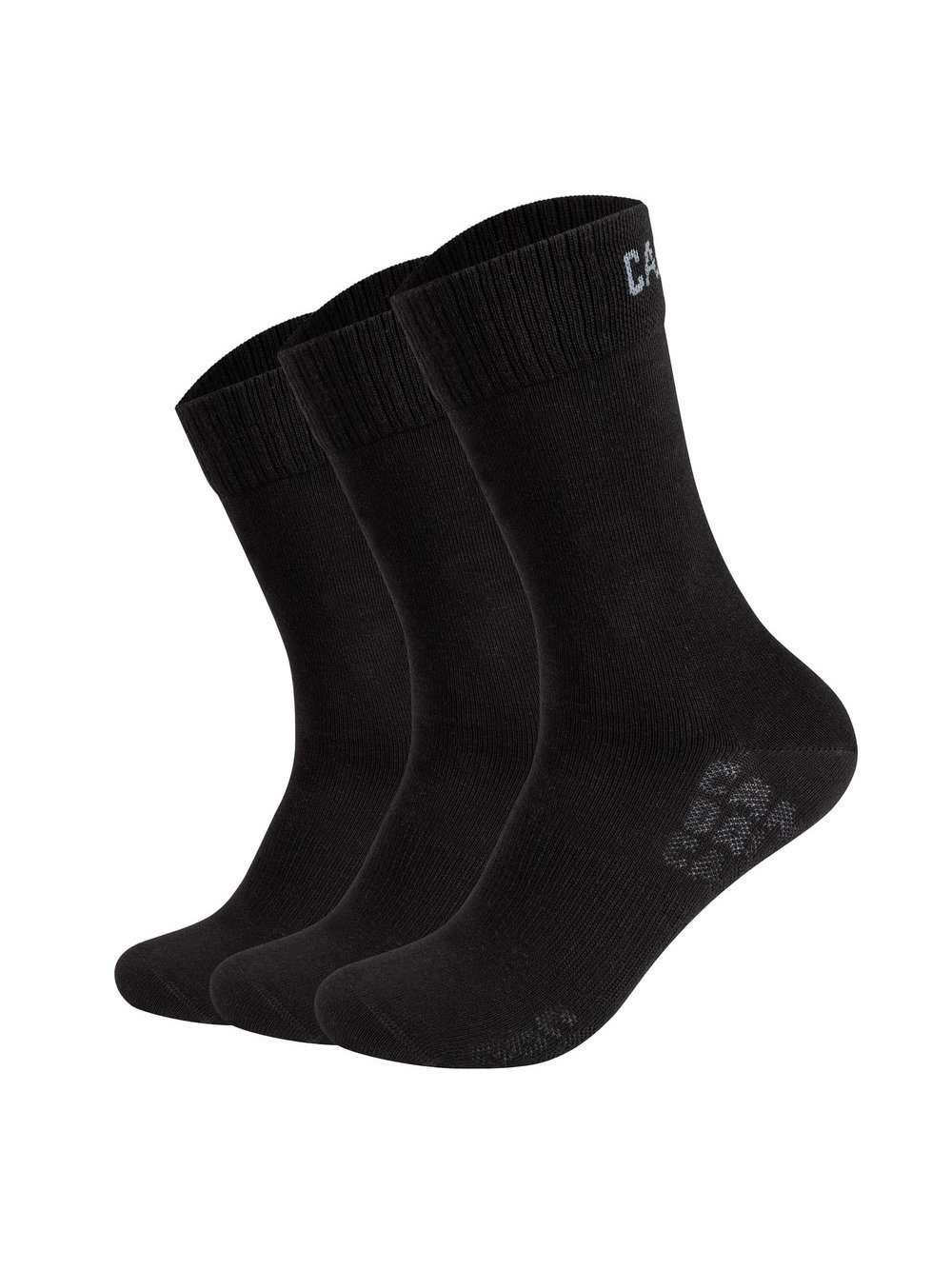 Camp David Socken 3er Pack Herren Baumwolle schwarz, 43-46