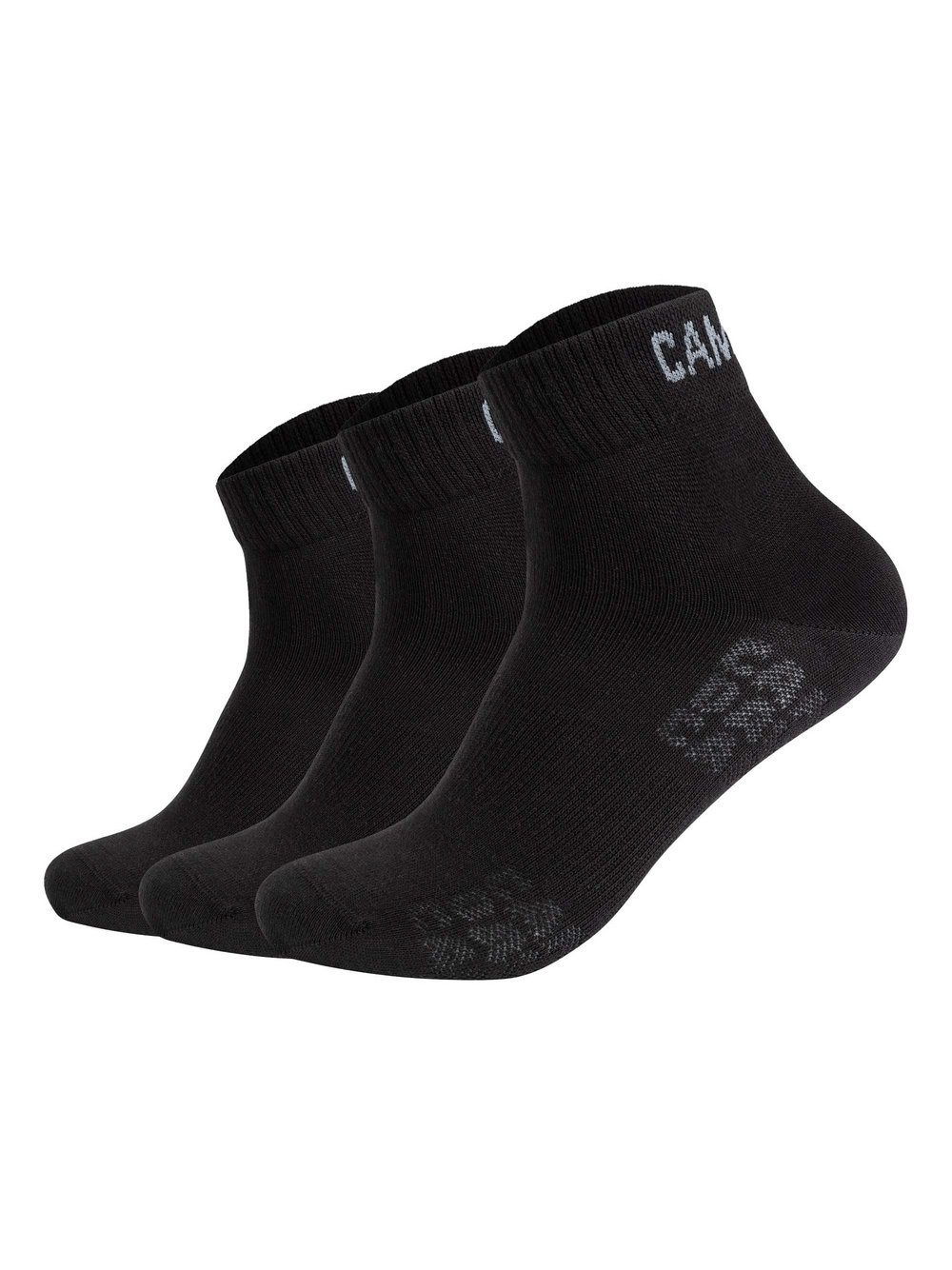 Camp David Socken 3er Pack Herren Baumwolle schwarz, 43-46