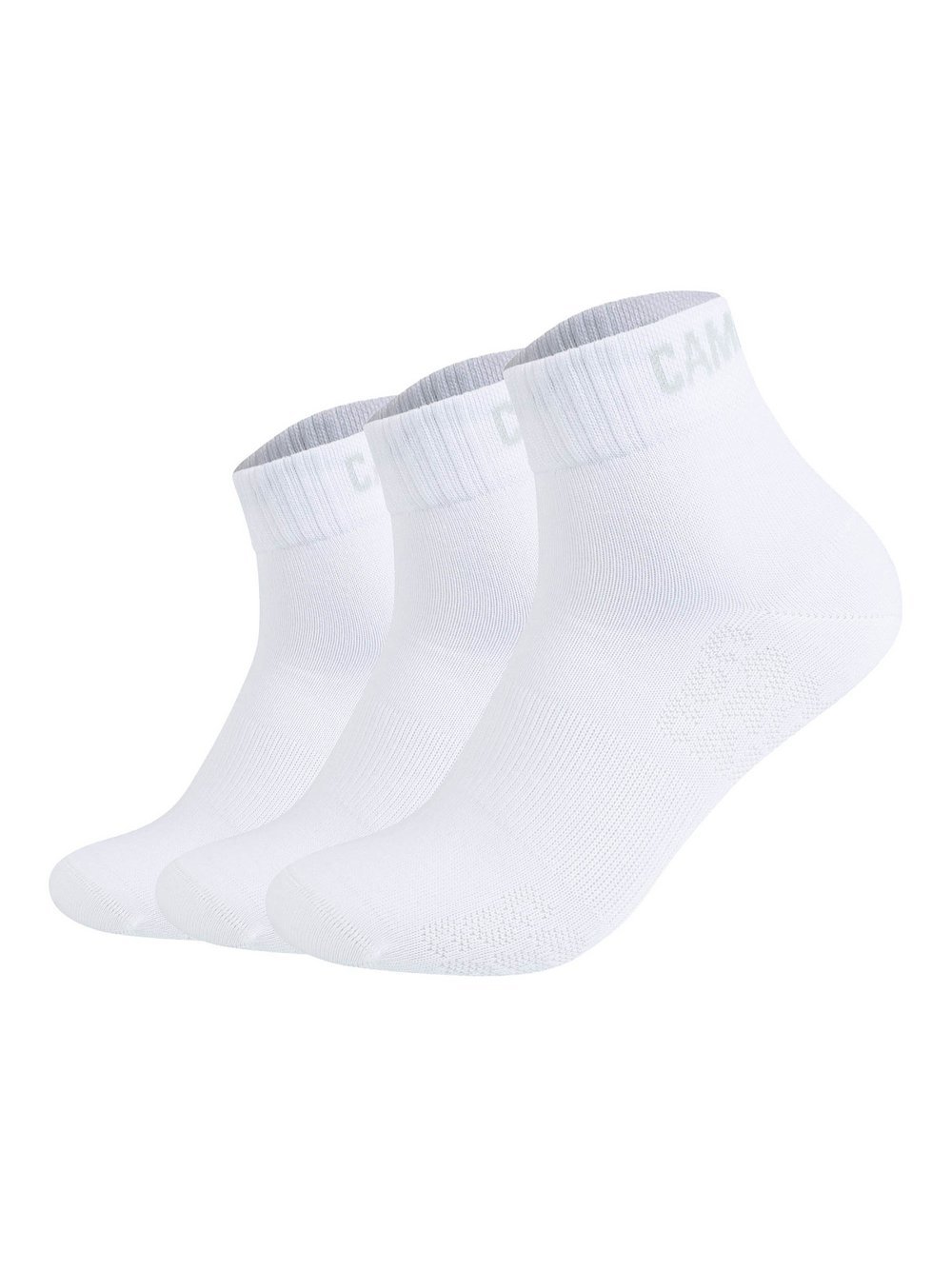 Camp David Socken 3er Pack Herren Baumwolle weiß, 43-46