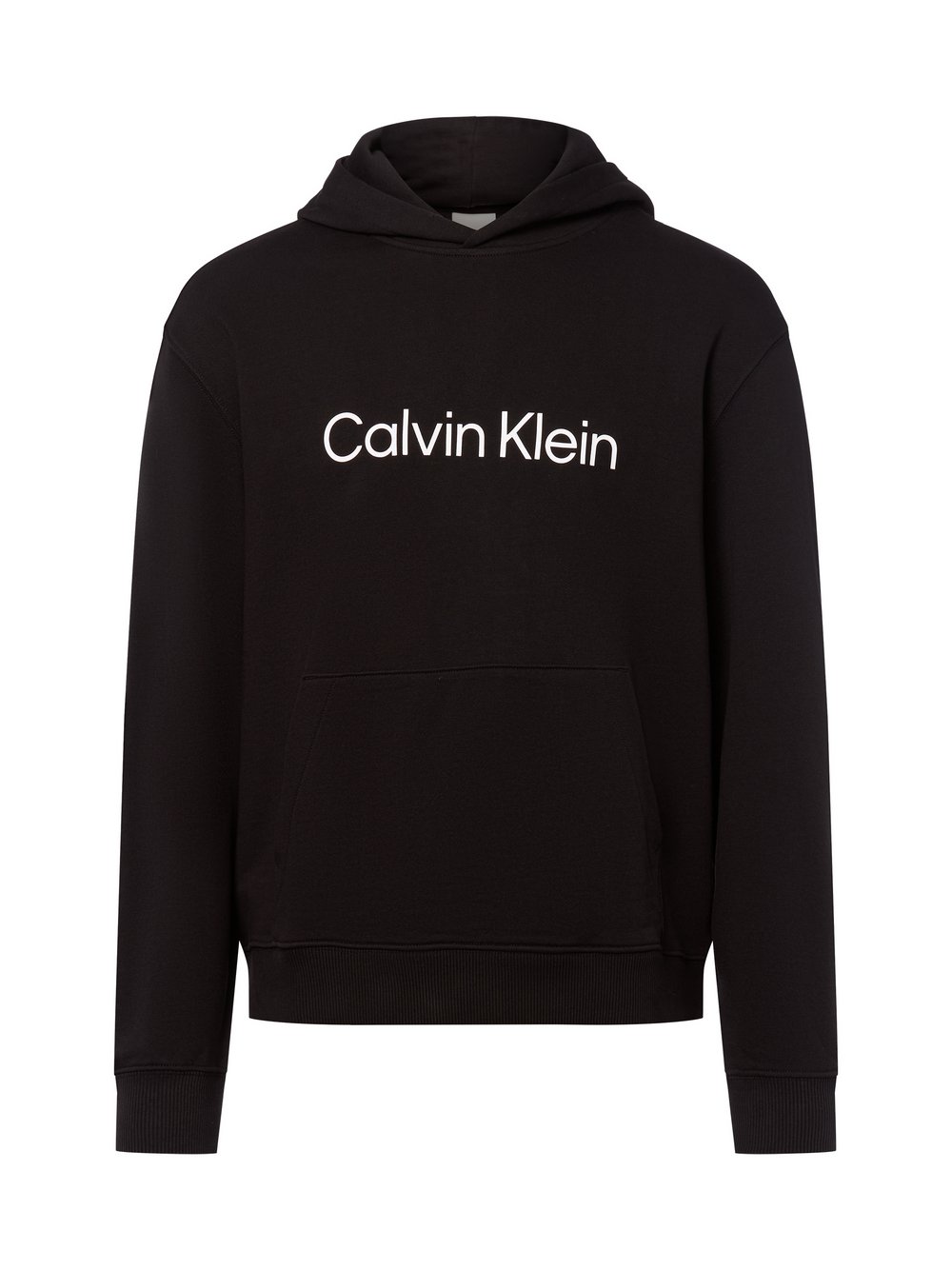Calvin Klein Hoodie Herren Baumwolle schwarz, M