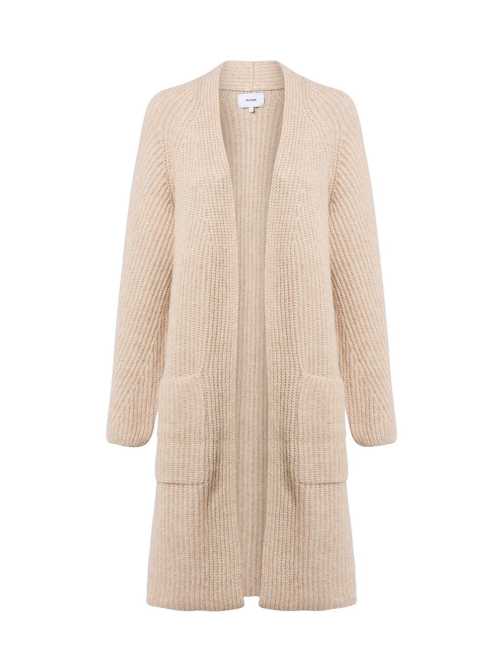 Nümph Cardigan mit Alapka-Anteil Damen beige, XS